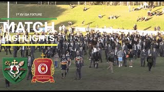 St Augs v Oakhill College  1st XV ISA Round 4 [upl. by Maressa]