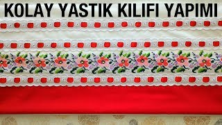 Kolay Yastık Kılıfı Yapımı [upl. by Llennahs775]