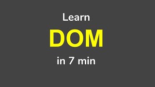 What is DOM  Document Object Model  Beginner Tutorial [upl. by Beebe]