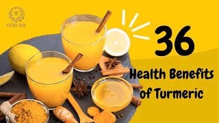 Health Benefits of Turmeric Powder 36 Proven Health Benefits of Turmeric and Curcumin Foodi 360 [upl. by Layton520]