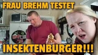 ✔ FRAU BREHM TESTET INSEKTENBURGER D [upl. by Zerk]