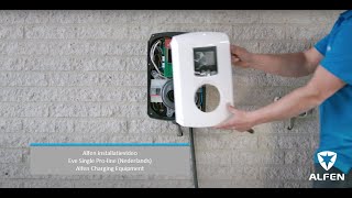 Alfen installatievideo Eve Single Proline Nederlands  Alfen Charging Equipment [upl. by Vitoria]