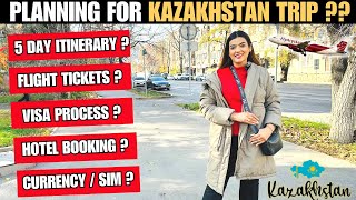 KAZAKHSTAN COMPLETE TRAVEL GUIDE WITH 5 DAY ITINERARY  TICKETS  VISA  HOTEL  CURRENCY almaty [upl. by Beaner]