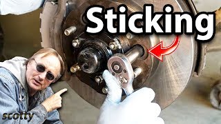 How to Fix Sticking Brakes on Your Car [upl. by Jaymee]