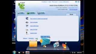 How to Uninstall eScan AntiVirus AV Edition for Windows [upl. by Haeluj]