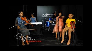 UYIRE ORU JANMAM NINNE Cover by students of KDENZ MUSIC ACADEMY [upl. by Ahsemrac]