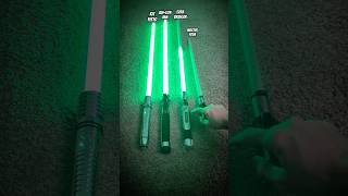 Which Green Lightsaber Would You Choose starwars [upl. by Verdie]