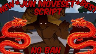 NEW OP🟥💪Roblox tsb script  JUN moveset from Combat gods  Custom sfx amp vfx  Respawn from death🔴 [upl. by Erica]