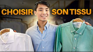 Quel TISSU choisir pour ta chemise   Le GUIDE COMPLET de la Chemise Ep1 👔 [upl. by Narine679]