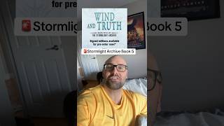 NEW Brandon Sanderson Stormlight Archive book Wind and Truth is completed shorts [upl. by Lahcear]