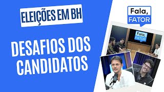 Prefeitura de BH desafios dos candidatos durante a campanha [upl. by Atterys]