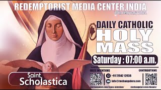 Catholic Holy Mass  10th February 2024 Saturday  Memorial of St Scholastica [upl. by Svetlana]