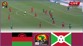 🟥Live Match Malawi vs Burundi  Africa Cup Of Nations Qualifications2024 Full Analysis [upl. by Valaree147]