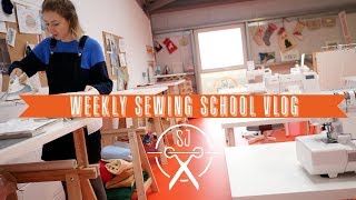 A week in the Sewing School  Sewing Vlog [upl. by Yssirk488]