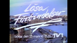 Svt  Programtrailers  274  Och Bo Berndtsson 19850325 [upl. by Nageam80]