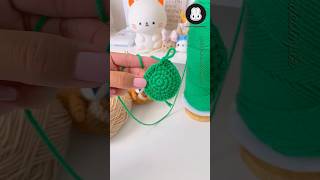 Crochet Dendro Slime💚🍃 shorts short genshinimpact genshin amigurumi crochet diy crocheting [upl. by Ainotahs]