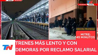 Demoras y cancelaciones en los trenes cómo funcionan las líneas [upl. by Corey]