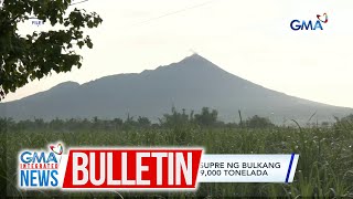 Ibinugang sulfur dioxide o asupre ng Bulkang Kanlaon umabot sa  GMA Integrated News Bulletin [upl. by Eninahpets]