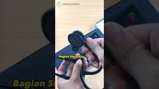 STETOSCOPE Classic III Littmann Black Edition medicalogyinfo shorts infosehat hidupsehat unboxi [upl. by Rycca545]