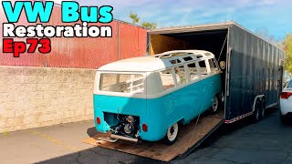 VW Bus Restoration  Episode 73  Goodbyes  MicBergsma [upl. by Adirem]