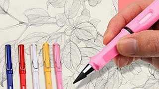 Infinity Pencil  Inkless Pen  Everlasting Pencil for Student  Sketch pencil  Pencil with eraser [upl. by Oirrad]