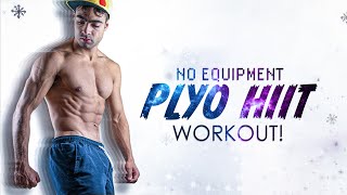 10 MIN PLYOMETRIC HIIT WORKOUT Speed Vertical Jump Stamina amp Weight Loss Workout [upl. by Berner]