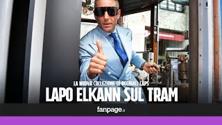 Lapo Elkann presenta i suoi nuovi occhiali quotI miei prodotti non sono lusso sono vicino alla gentequot [upl. by Yemrots474]