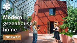 Family wraps homestead in greenhouse to warm up amp grow food all year [upl. by Ahselef278]