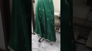 The Gorgeously stitched green colour lehenga designfashion sewing trending [upl. by Lamarre187]