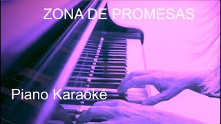 ZONA DE PROMESAS  Piano Karaoké [upl. by Chere]