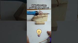 DIY Soldering Iron Stand Simple and Effective [upl. by Roche]