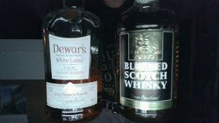 Dewars White Label vs WD Liquors Blended Scotch Whisky [upl. by Airel]