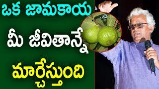 ఒక జామకాయ మీ జీవితాన్నే మార్చేస్తుంది  DR KhaderVali Diet Plan Healthy Food [upl. by Babbette]