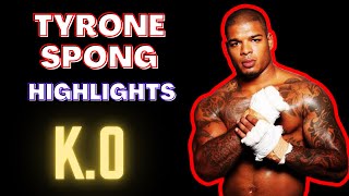 TYRONE SPONG HIGHLIGHTS  ULTIMATE KO COMPILATION 2021 [upl. by Dosi]