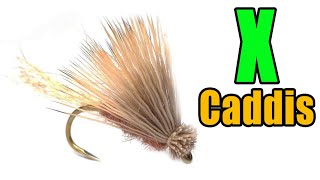 X Caddis Fly Tying  Craig Mathews Fly Pattern [upl. by Tshombe930]