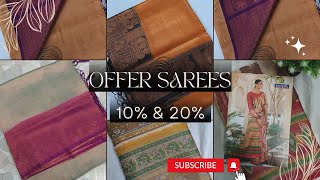 10 20 Offer Sarees  Office Wear  Daily wear sarees mayacollections sarees officewearsaree [upl. by Aikcin]