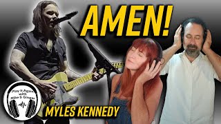 ITS A HYMN TO REMEMBER Mike amp Ginger React to MYLES KENNEDY covering HALLELUJAH [upl. by Jemmie248]