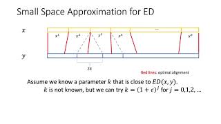 A5A6 Streaming and Small Space Approximation Algorithms for Edit Distance and Longest Common Sub [upl. by Norre]