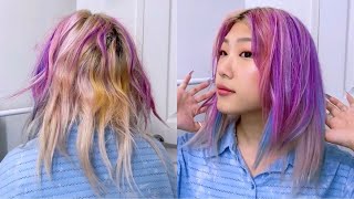 Trying Olaplex ola8 for Damage Repair BEFORE AND AFTER [upl. by Anahoj]