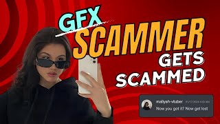 Fake GFX Artist Scammer Got Scammed [upl. by Melburn514]