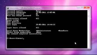 Crack Administrator Password using CMD  Artfrostcom [upl. by Herzberg]