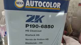 NEXA AUTOCOLOR P1906850 amp İwata Supernova 13 HD amp Clear Coat [upl. by Anerok]