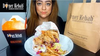 GERMAN DONER KEBAB MUKBANG [upl. by Aara]