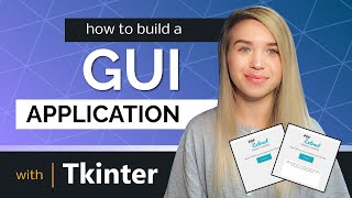 Create a GUI app with Tkinter  Step by Step Tutorial [upl. by Nanek816]