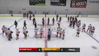 Maryville at Indiana Tech  Womens Ice Hockey [upl. by Joni618]