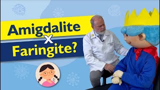 Dor de garganta e amígdalas inflamadas Conheça os tipos de amigdalite [upl. by Len]