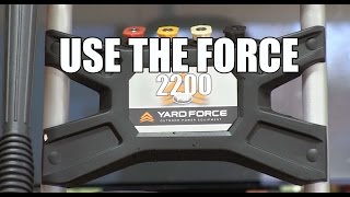 YardForce YF2200BL Electric Brushless Pressure Washer 2200 PSI [upl. by Ahsitnauq]