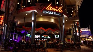 Dinner at Splitsville Luxury Lanes in Disney Springs [upl. by Krid426]