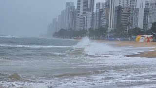 CHUVA NO RECIFE NÍVEL DO MAR SUBINDO 5 JULHO 2024 [upl. by Aihseuqram]