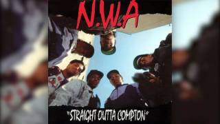 NWA  Straight Outta Compton CLEAN HQ [upl. by Ahsikat]